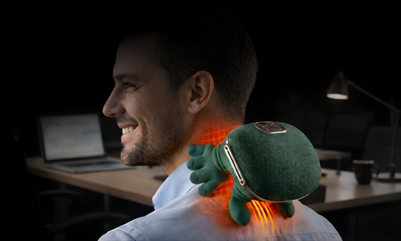 Professional using ThermaKnead while working