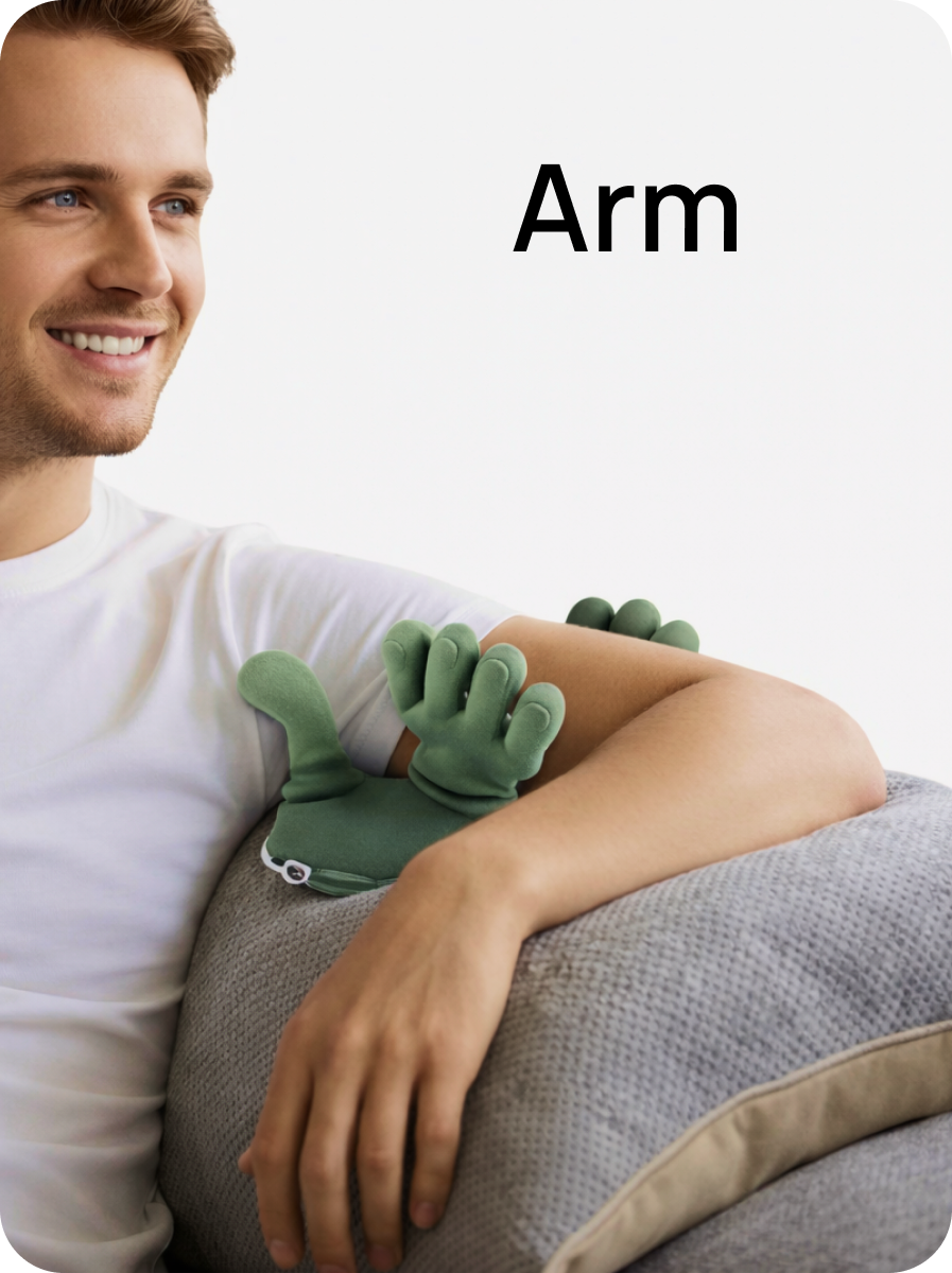 ThermaKnead on Arm